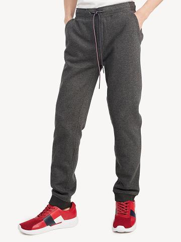 Férfi Tommy Hilfiger Essential Melegítő Nadrág Szürke | HU 928XYU
